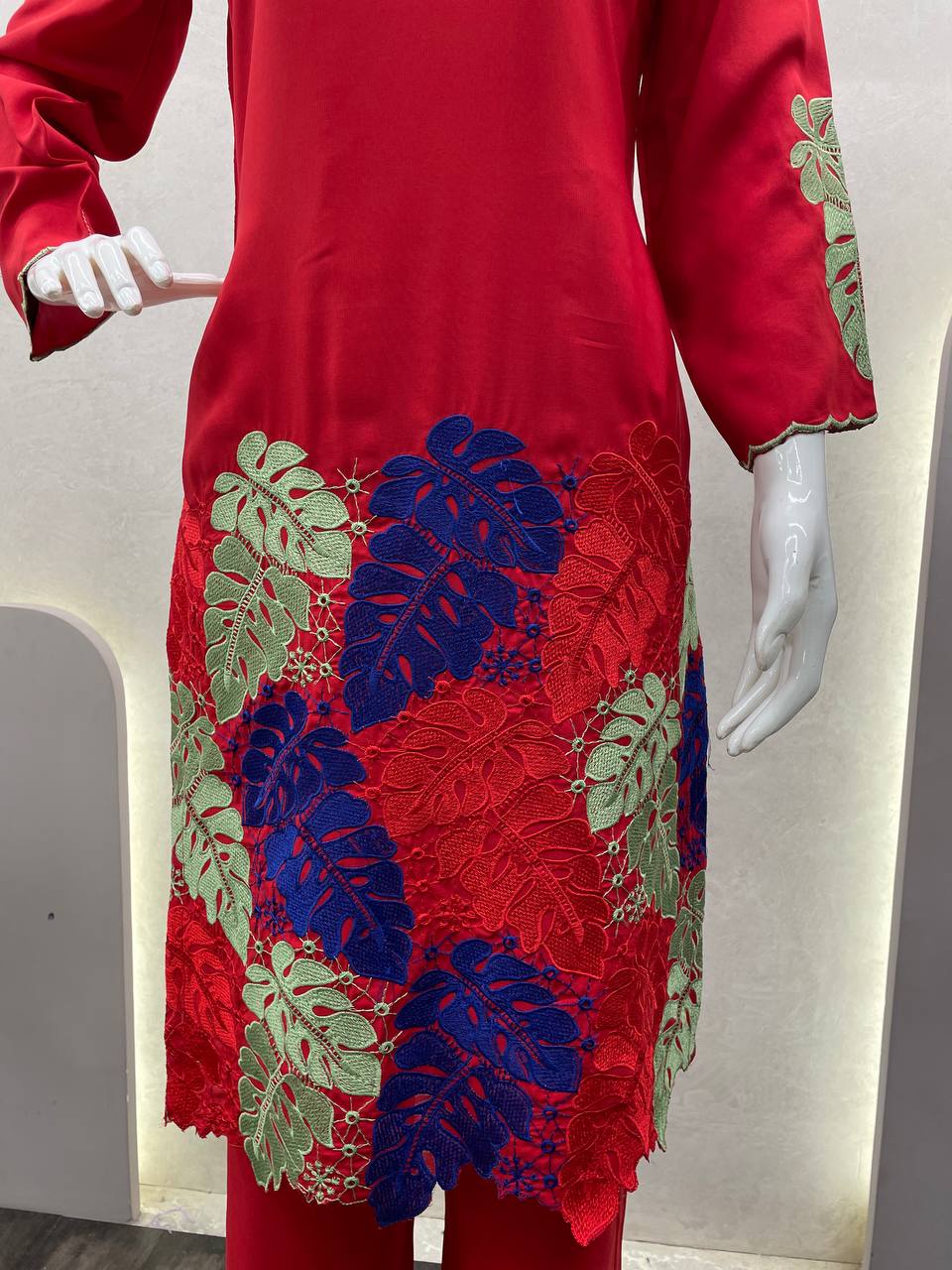 Heavy Designer Embroidery Co Ord Set